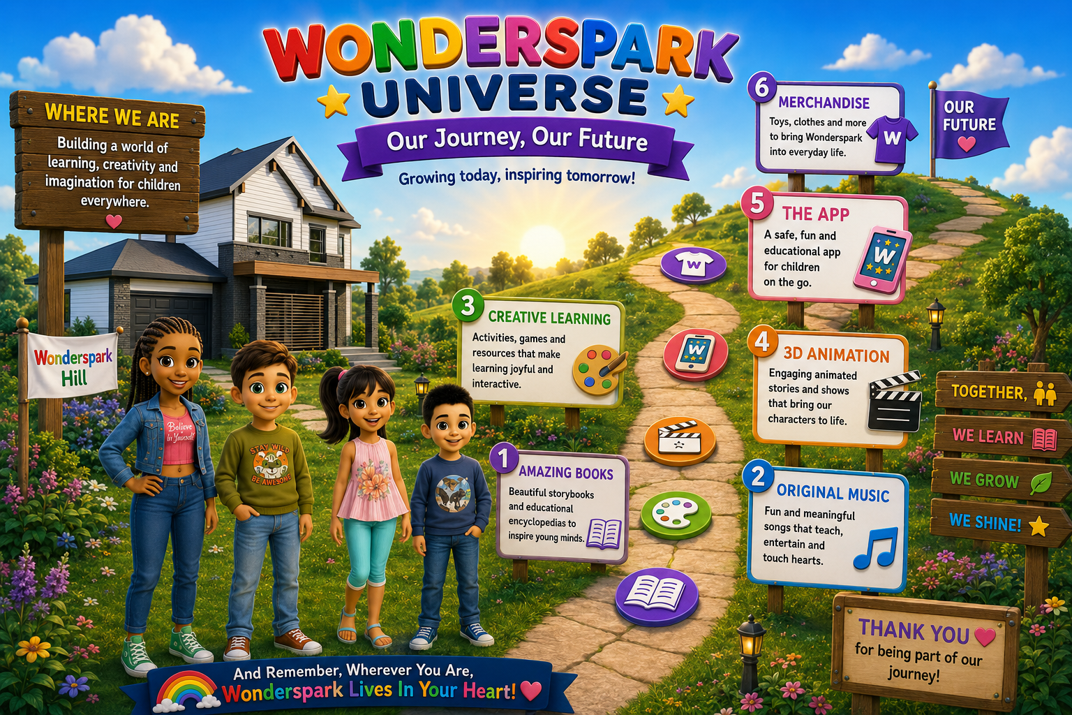 WonderSpark Universe Roadmap